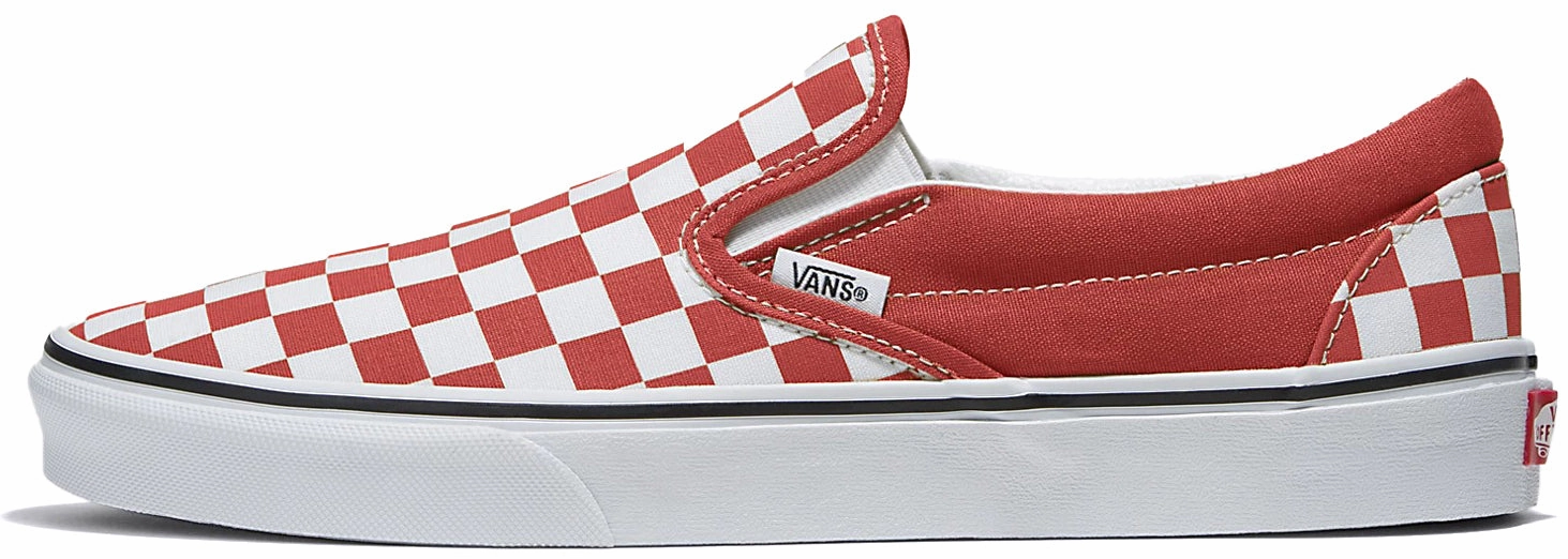 Vans Classic Slip-On Checkerboard Bossa Nova Zip Up Durable outsole