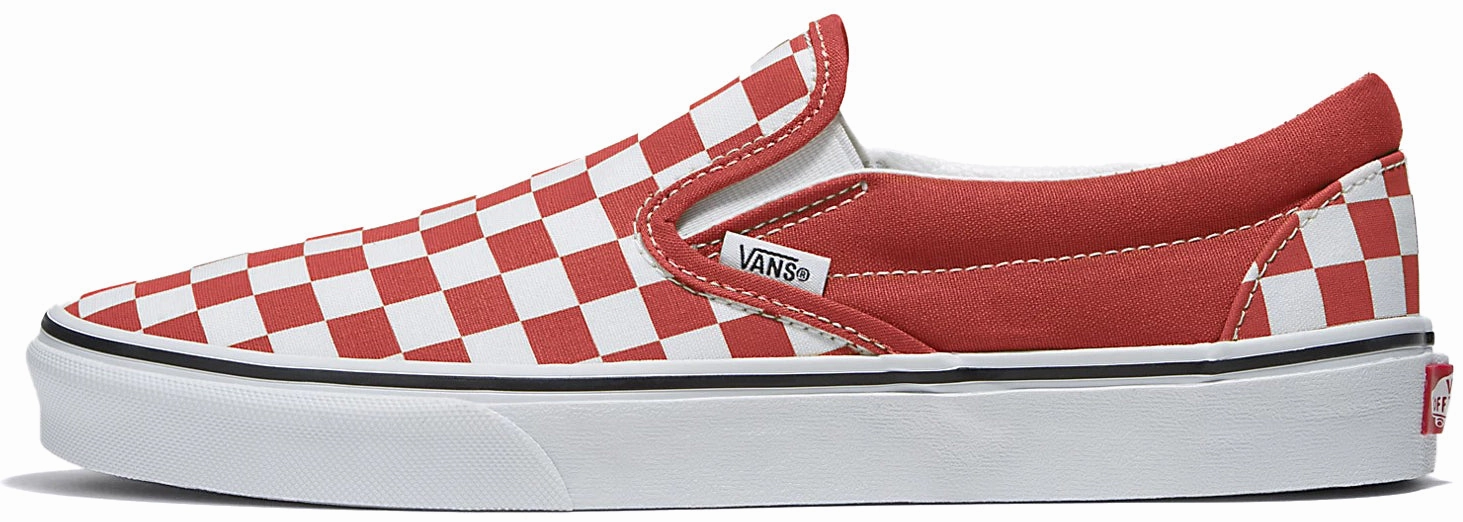 Vans Classic Slip-On Checkerboard Bossa Nova Zip Up Durable outsole