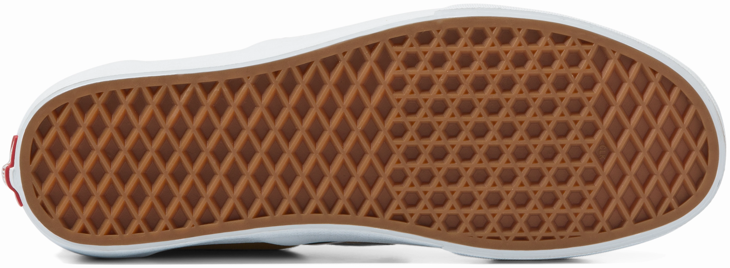 Vans Classic Slip-On Checkerboard Golden Yellow Dark Edge