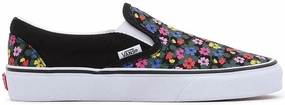 Vans Classic Slip-On Floral Black/White Toe box Dynamic Edge