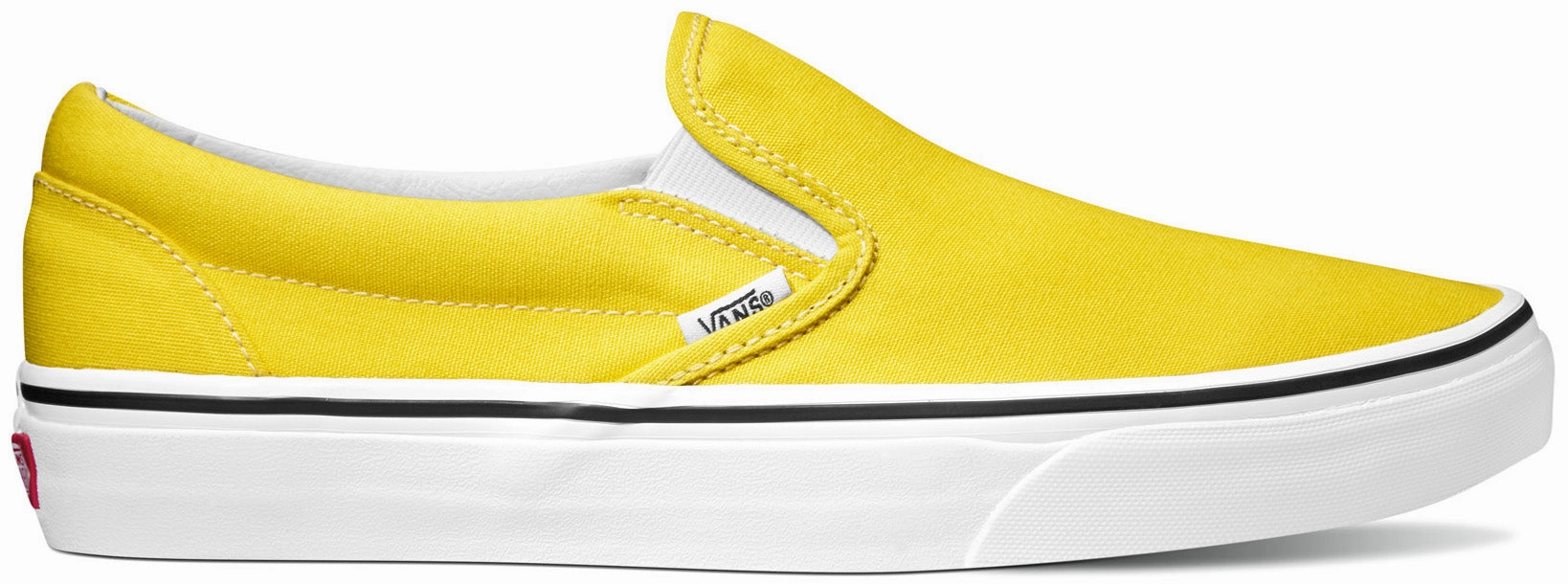 Outfit Key Vans Classic Slip-On Vibrant Yellow True White