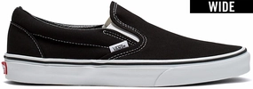 group walk Vans Classic Slip-On Wide Black