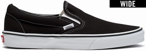 group walk Vans Classic Slip-On Wide Black