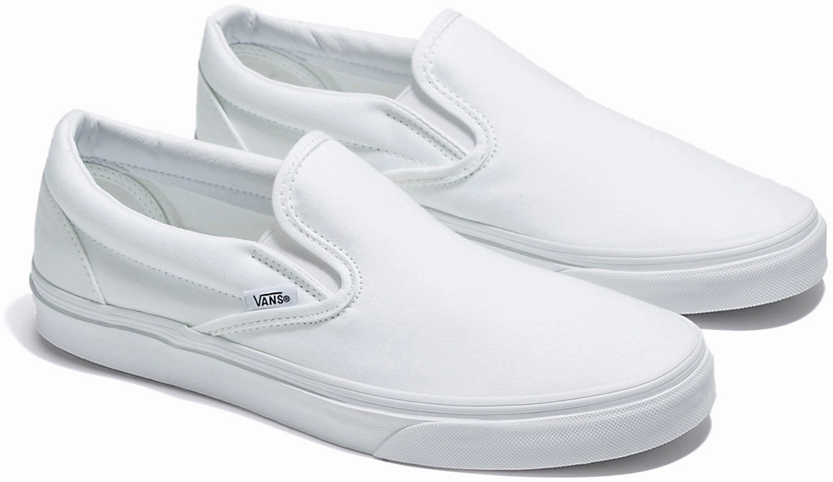 Outfit Key Vans Classic Slip-On Wide White