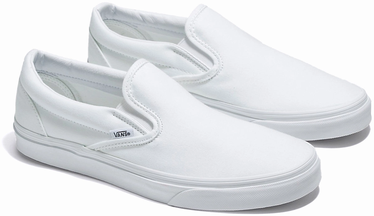 Outfit Key Vans Classic Slip-On Wide White