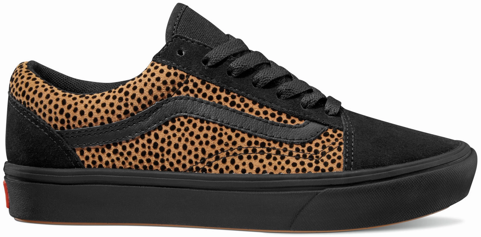 night walk Vans Comfycush Old Skool (Tiny Cheetah) Black