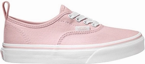 Stylish kids' shoes Adjustable Fit Vans Kid's Authentic Elastic Laces Chalk Pink/ True White