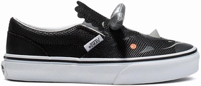 Vans Kids Classic Slip-On Triceratops Black/White Breathable mesh
