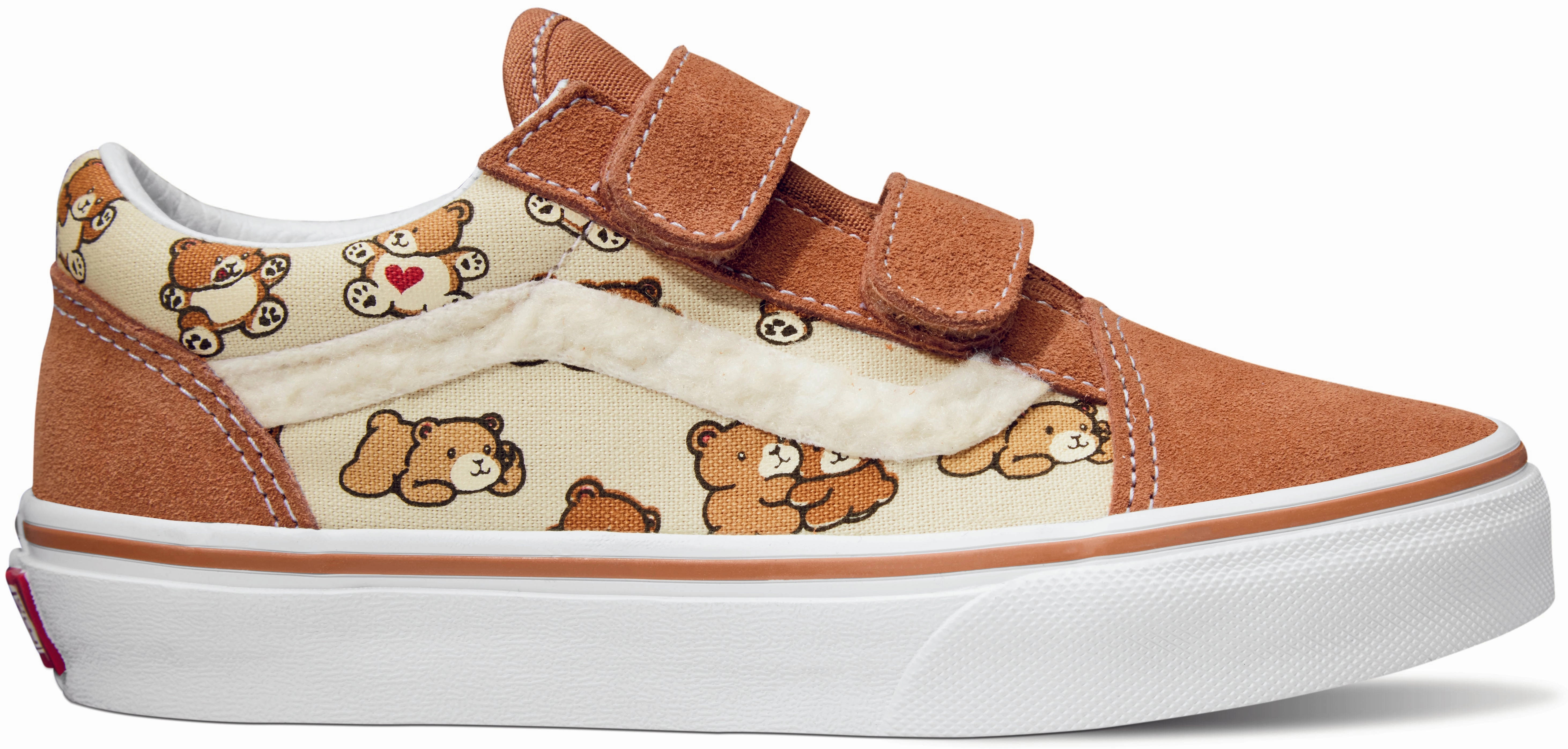 Winter kids' wear Vans Kids Old Skool V Bear Hugs Brown/Multi