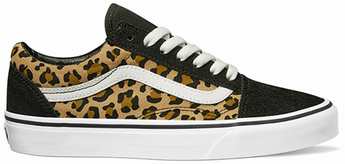 Vans Old Skool Animalier Black Snow Grip Wind Block