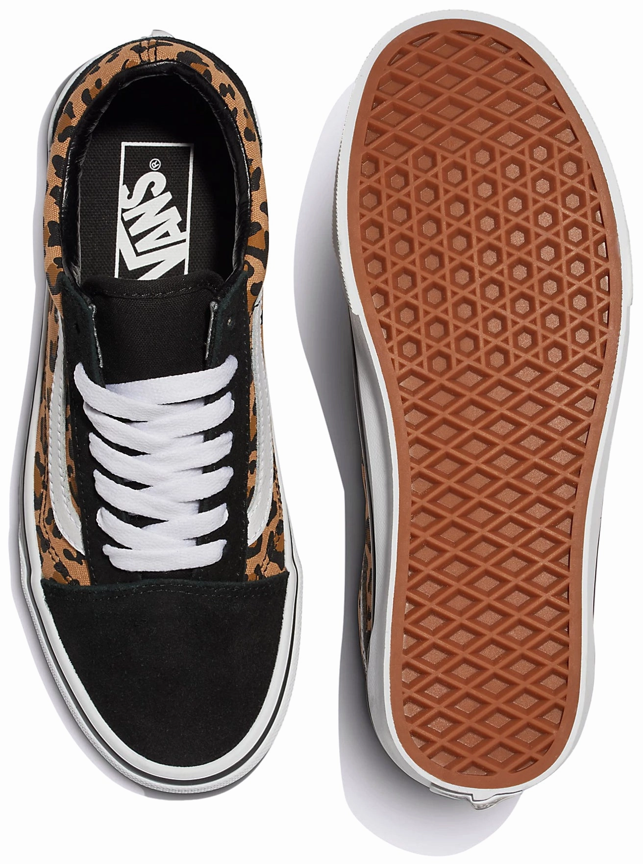 Strap Mode Vans Old Skool Animalier Black