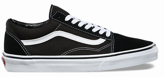 Comfort Step Greek Ease Vans Old Skool Black/ White