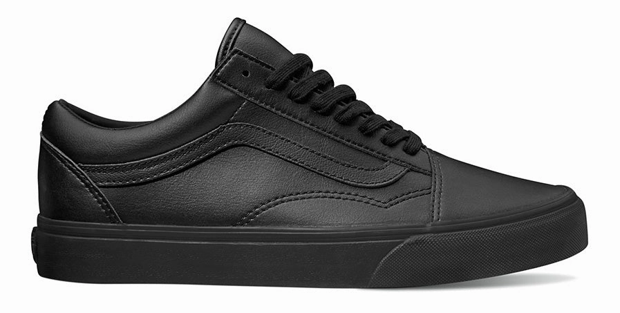 Height Plus Vans Old Skool (Classic Tumble) Black Mono