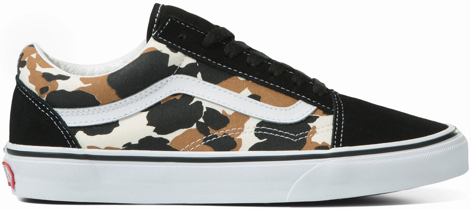 Comfort Fit Vans Old Skool Cow Multi