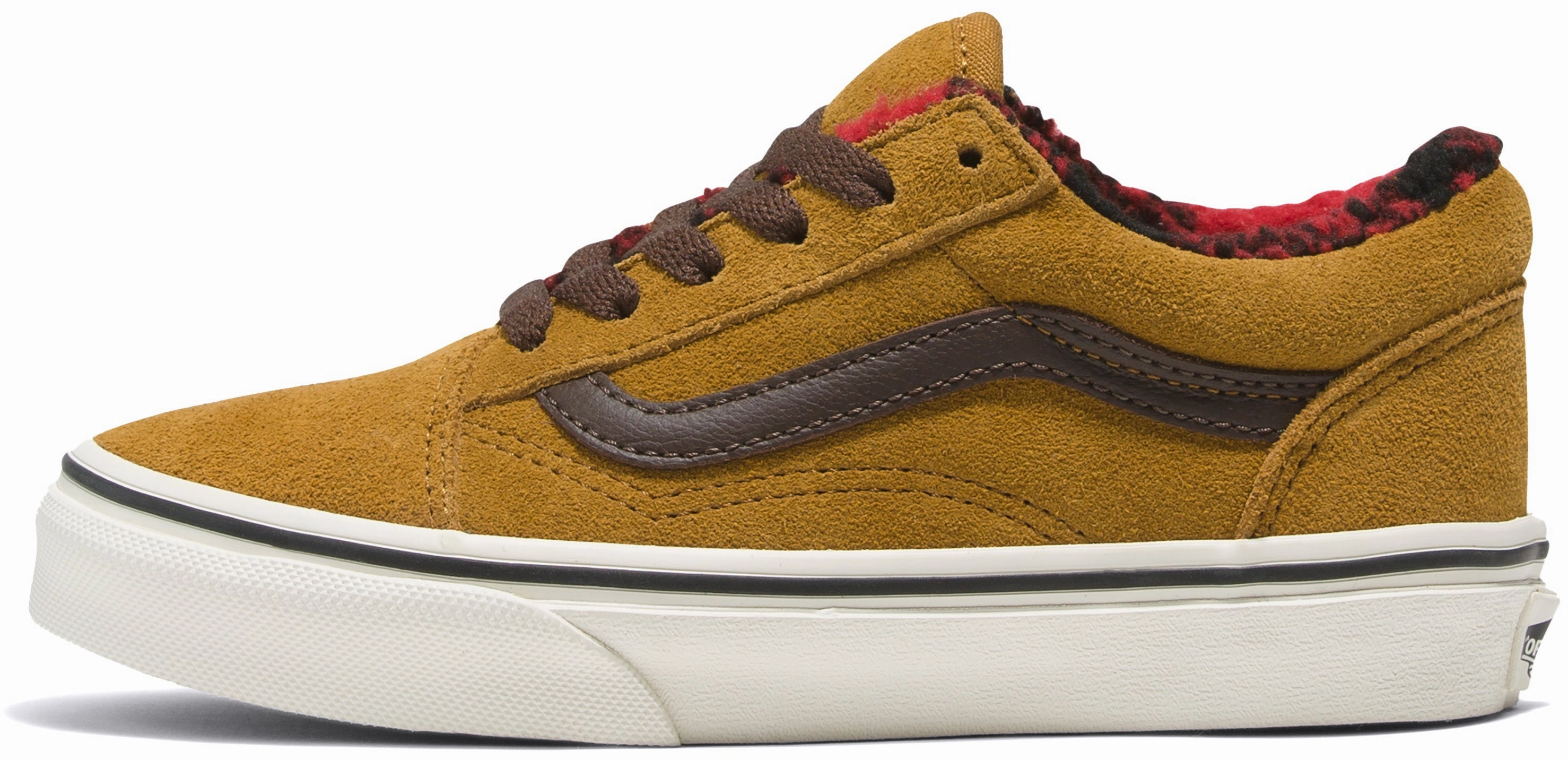 Leg Long Wild Trek Vans Old Skool Cozy Hug Sherpa Golden Brown