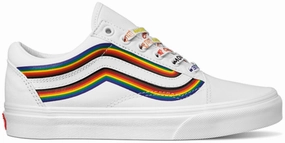 Vans Old Skool Pride White/True White Lace Tie Energy Boost