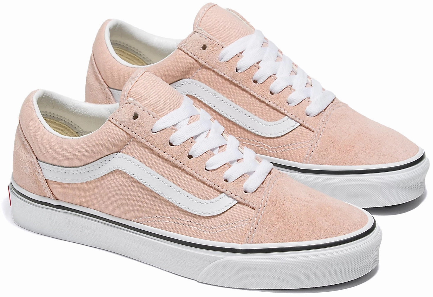 Vans Old Skool Rose Smoke Rubber Sole Cross Road