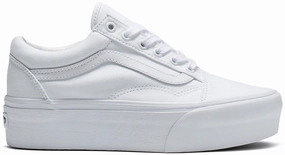 Vans Old Skool Stackform True White Fashionable Comfort Stand