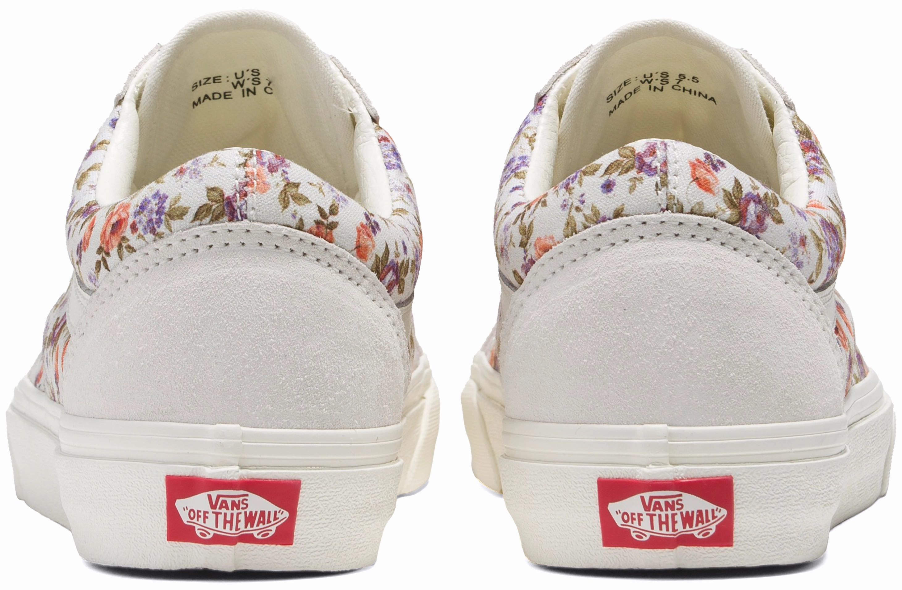 Vans Old Skool Vintage Floral Marshmallow Soft Neutral