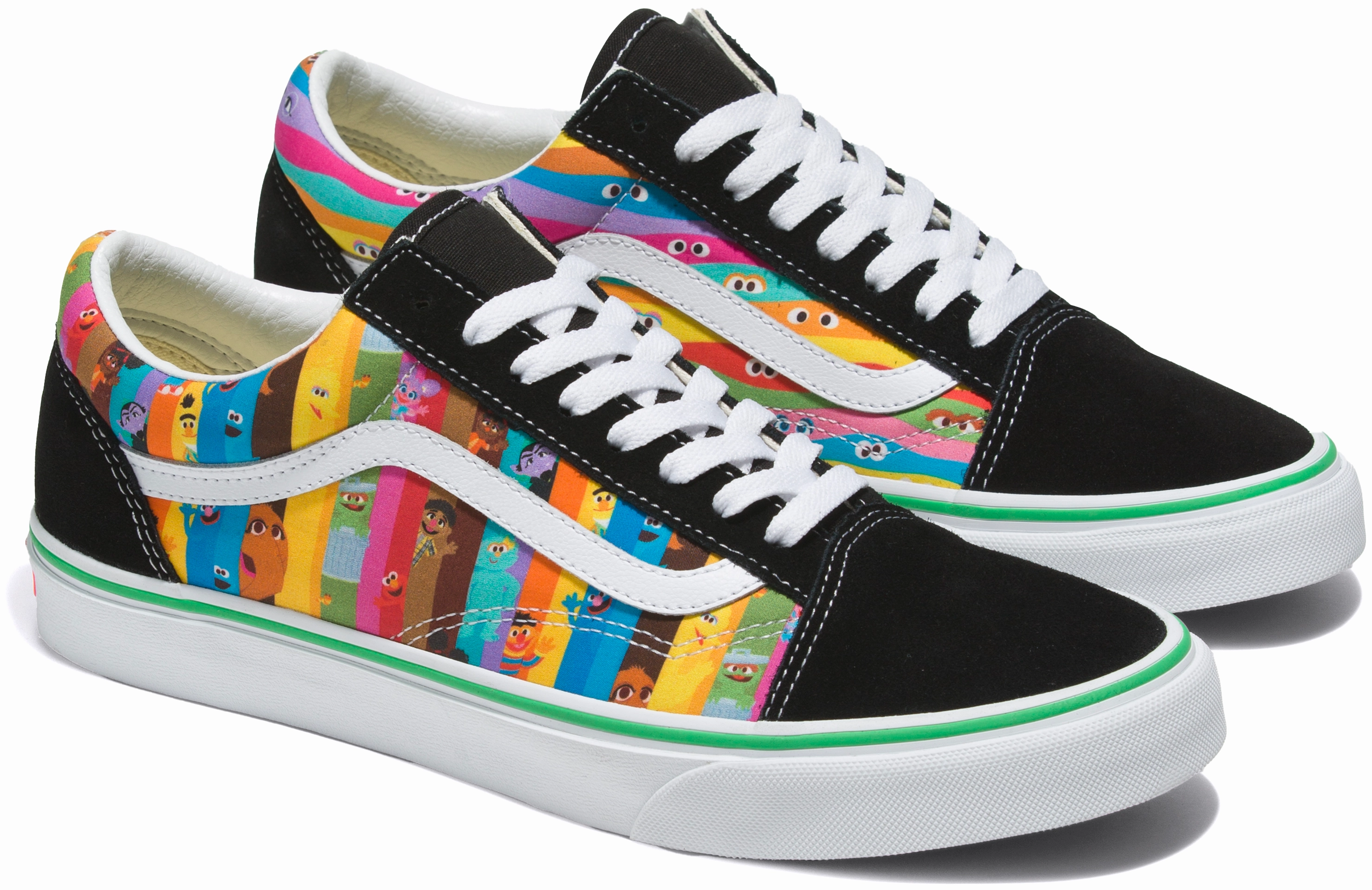 King Walk Vans Sesame Street Old Skool Multi