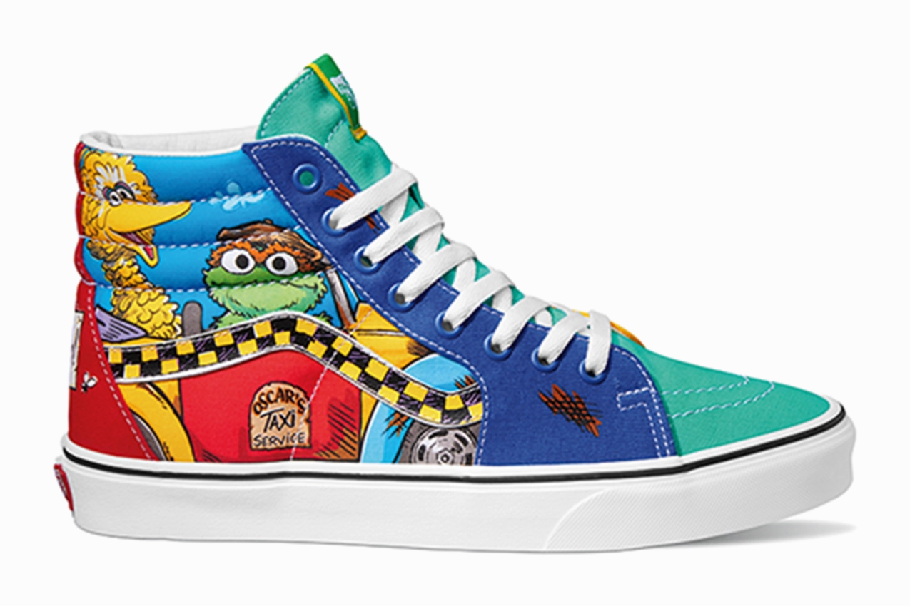 Angel Mood Vans Sesame Street Sk8-Hi Multi