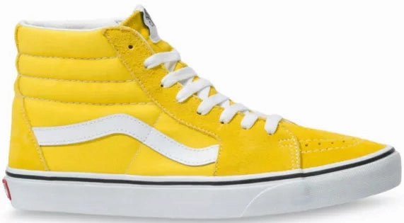 Vans Sk8-Hi Cyber Yellow Gel Soft Timeless Fit