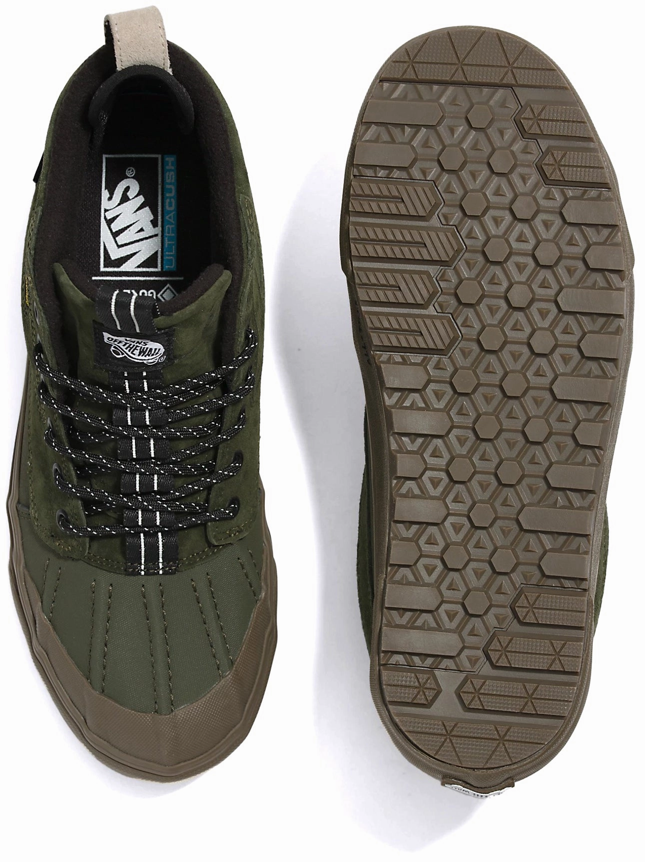 Comfort Cushion Hero Mode Vans Sk8-Hi Del Pato MTE 2 Dark Olive/ Gumsole