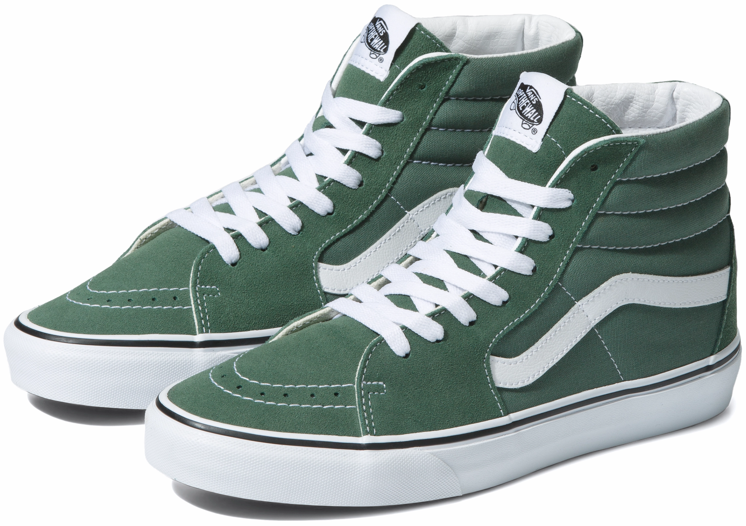 Boat Walk Lake Step Vans Sk8-Hi Duck Green