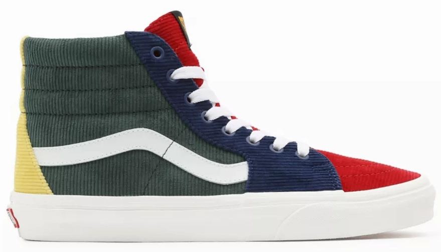 Vans Sk8-Hi (Mixed Corduroy) Multi Dance Mode