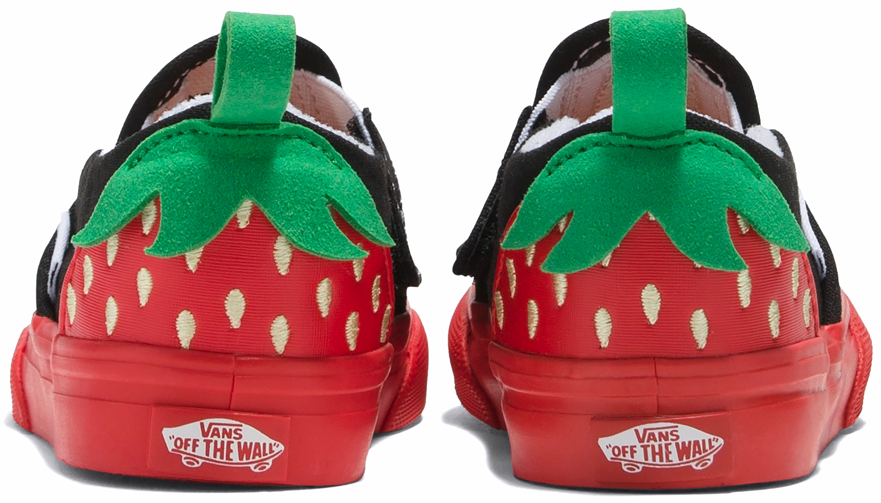 Virtual Step Gift Easy Vans Toddler Classic Slip-On Berry Red/Black