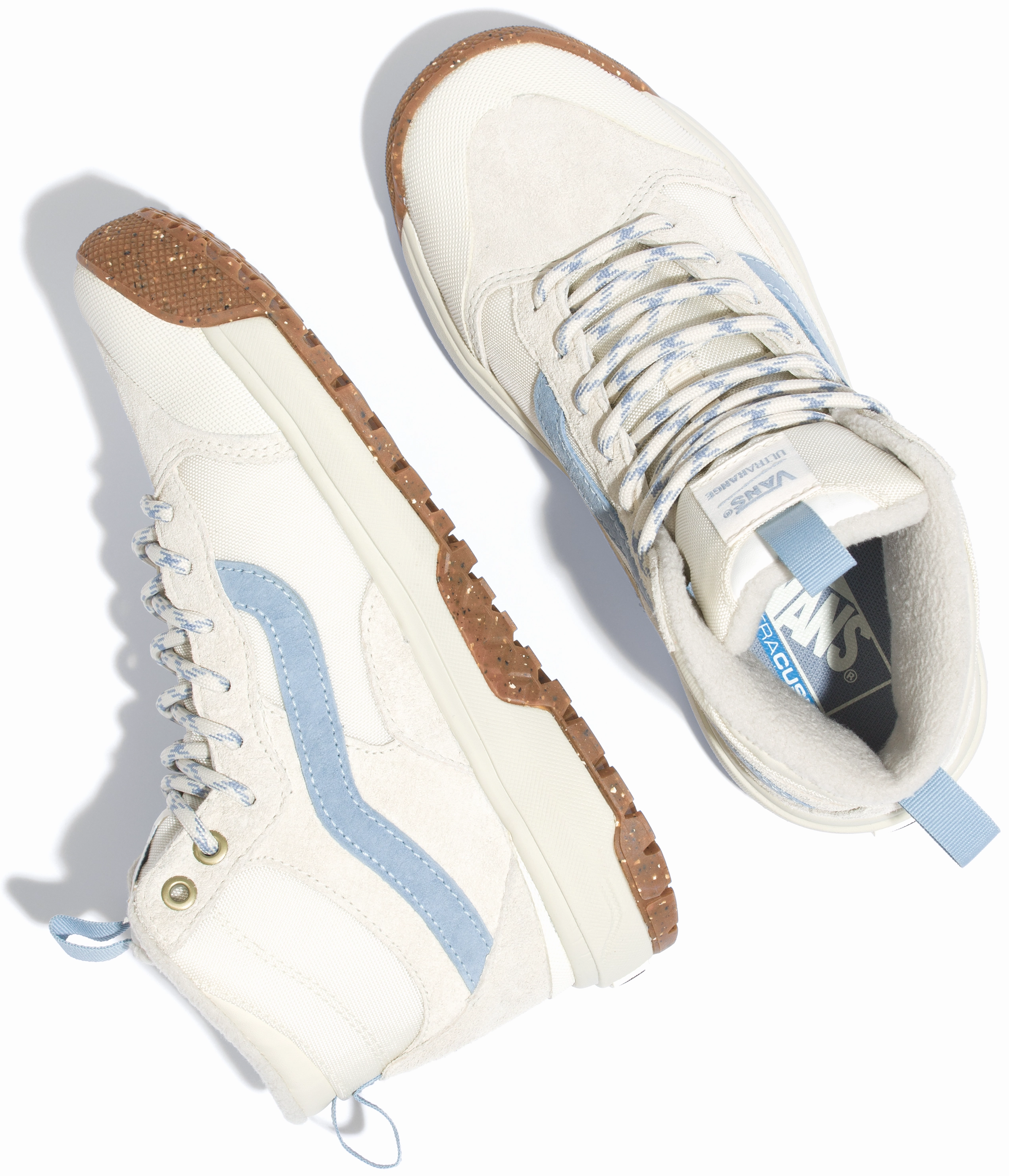 Vans Ultrarange Exo MTE Vintage White Pair Quick Comfort Tongue