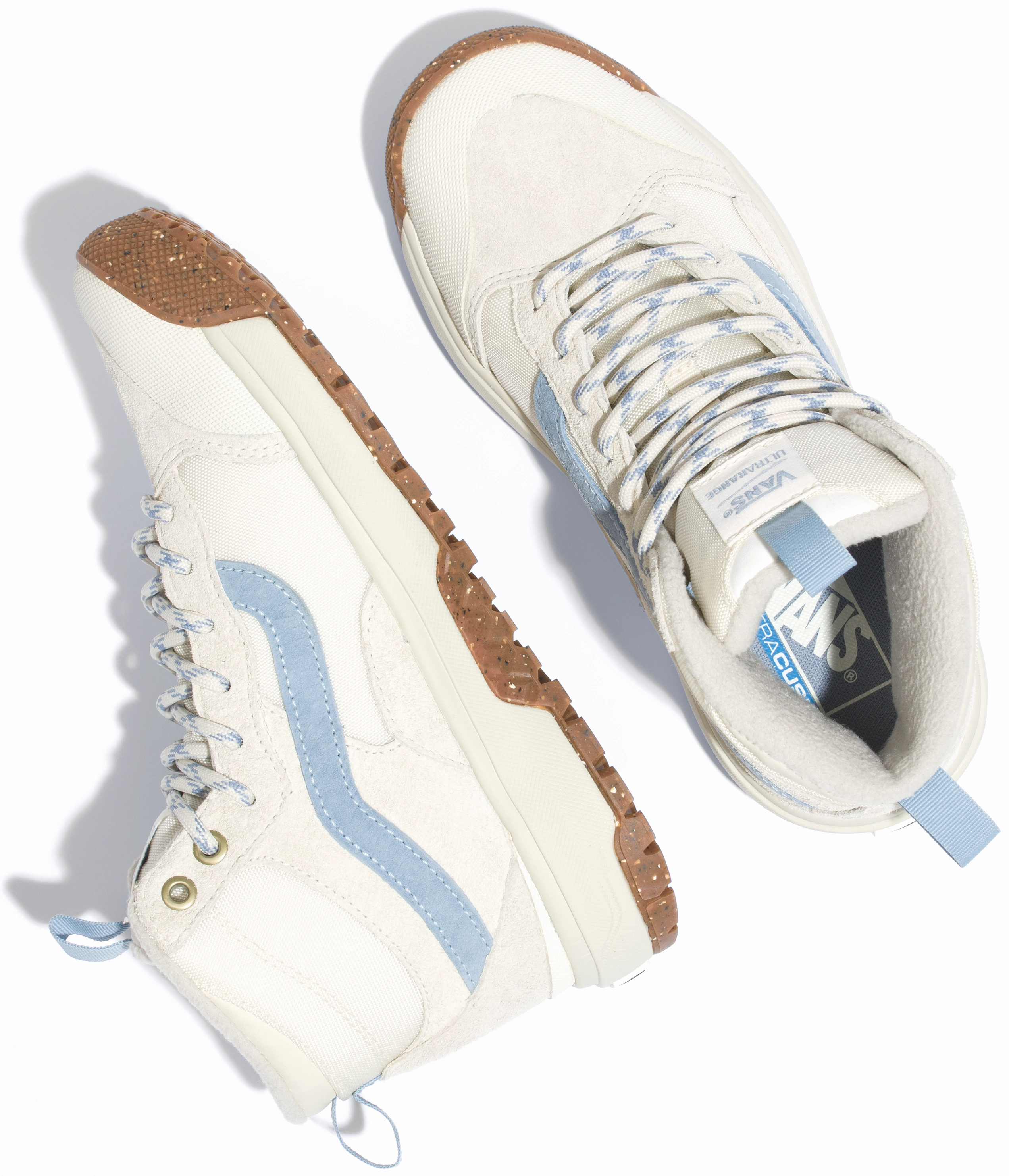 Vans Ultrarange Exo MTE Vintage White Pair Quick Comfort Tongue