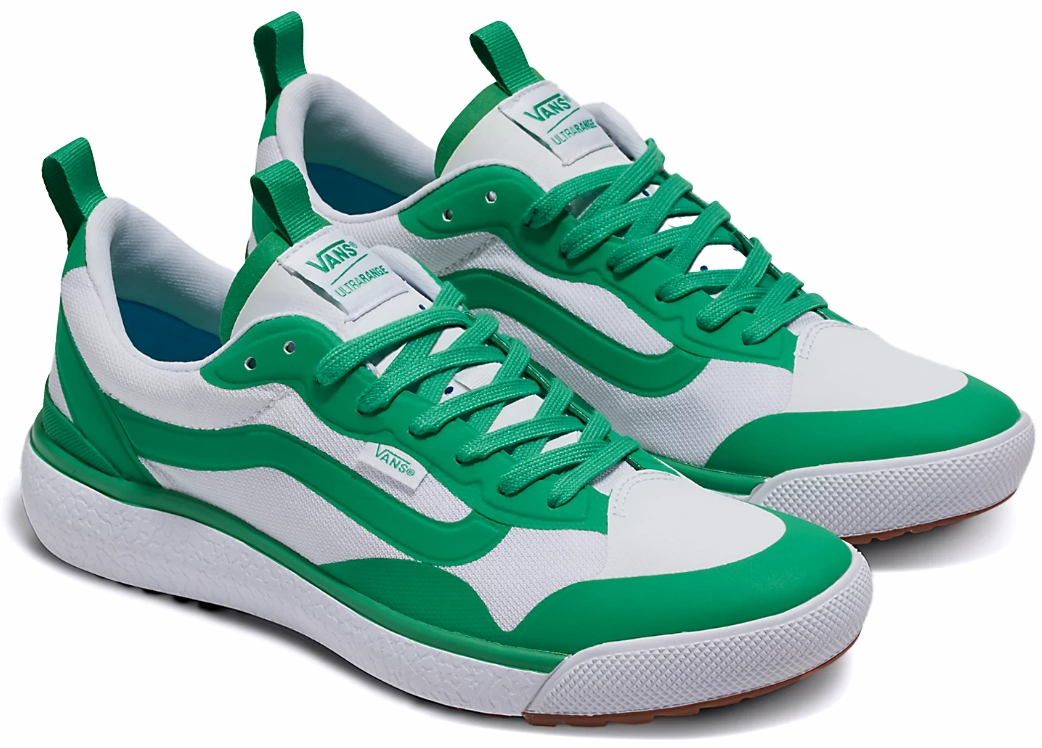 Athletic Dry Base Vans Ultrarange Exo White/Green