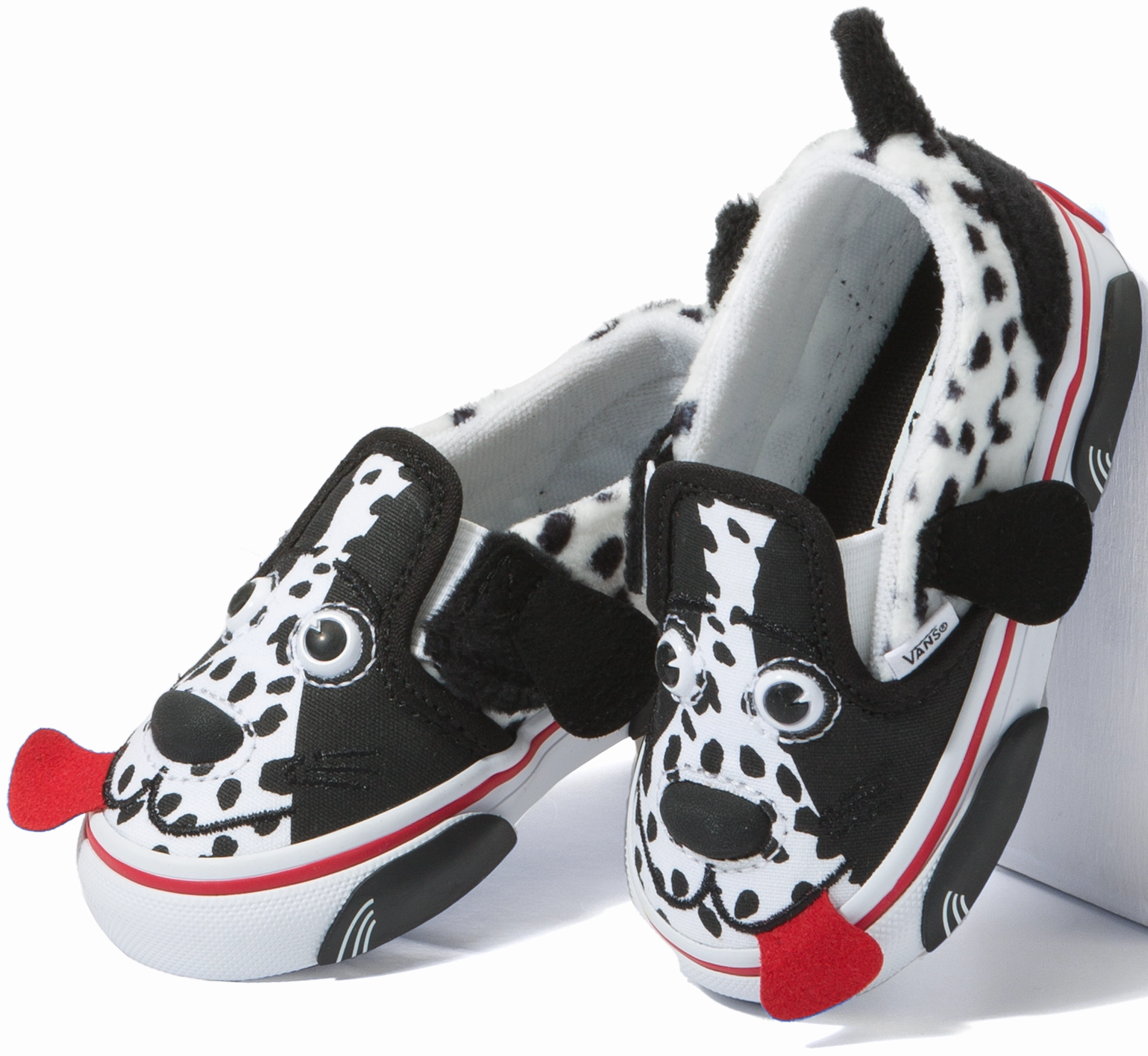 Vans Youth Dog Slip Dalmation Black/White Teenagers' wear Comfortable Footbed