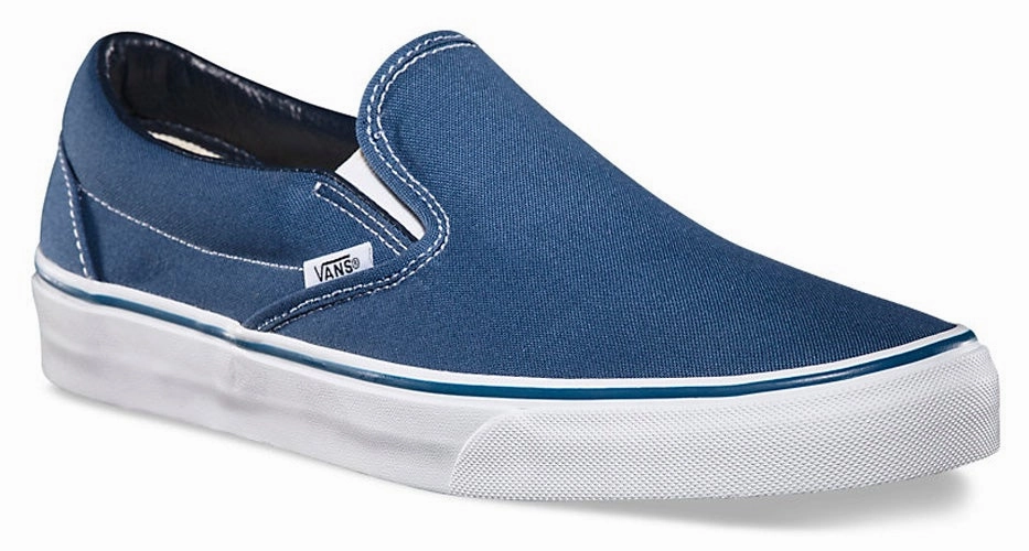 Skate Cool Customizable Slip-On - Navy