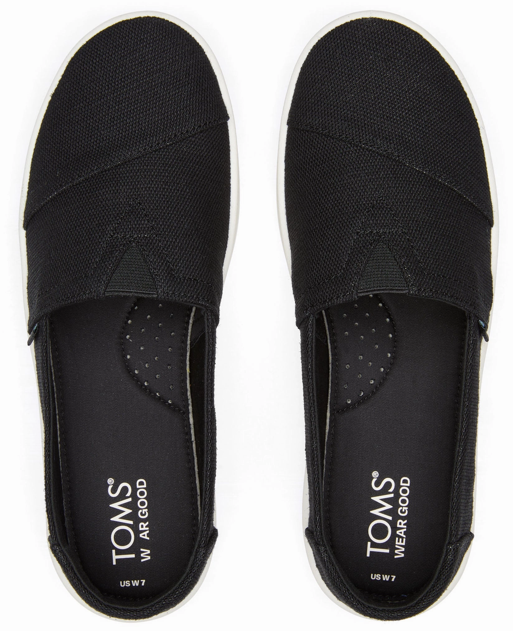 Verona Slip-On Sneaker - Black Heritage Canvas Comfy Footwear Long Lasting