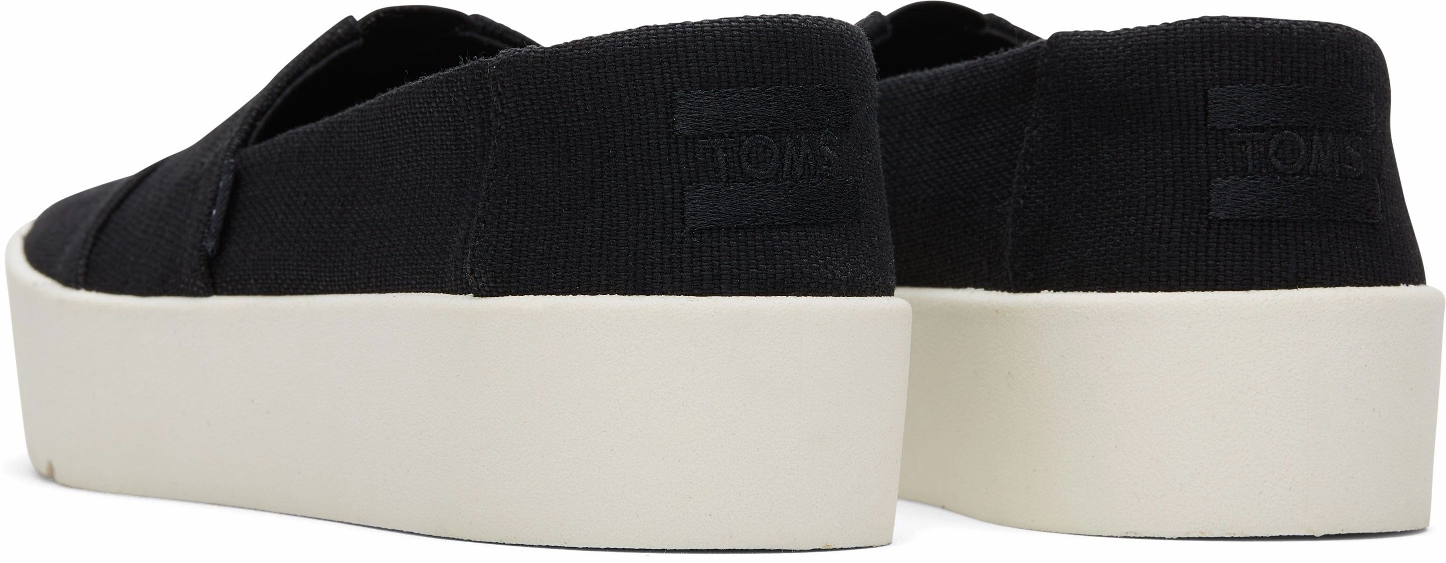 Verona Slip-On Sneaker - Black Heritage Canvas Cloud Soft Shock Absorbing Slip On