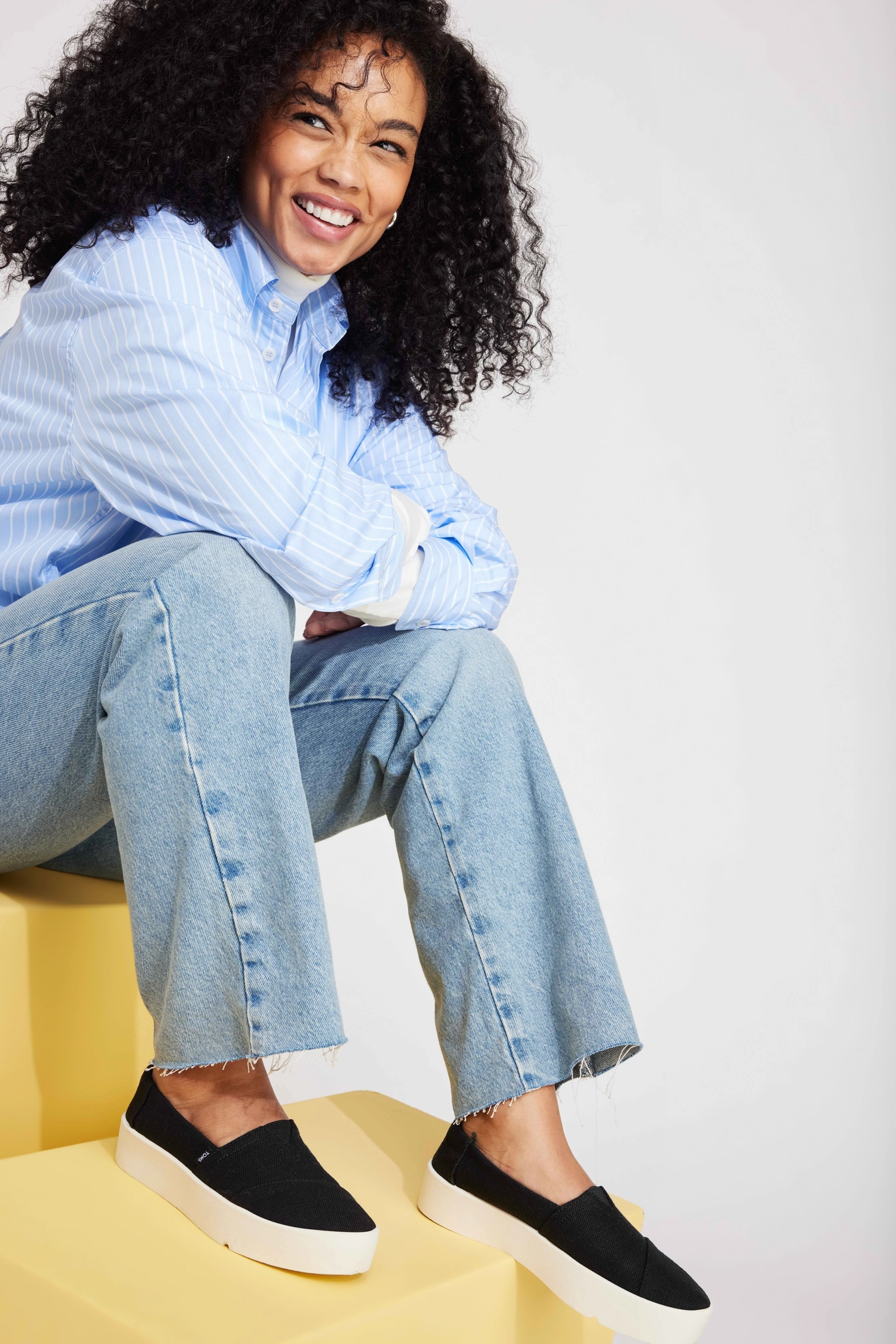 Relax Fit Simple Slip Verona Slip-On Sneaker - Black Heritage Canvas