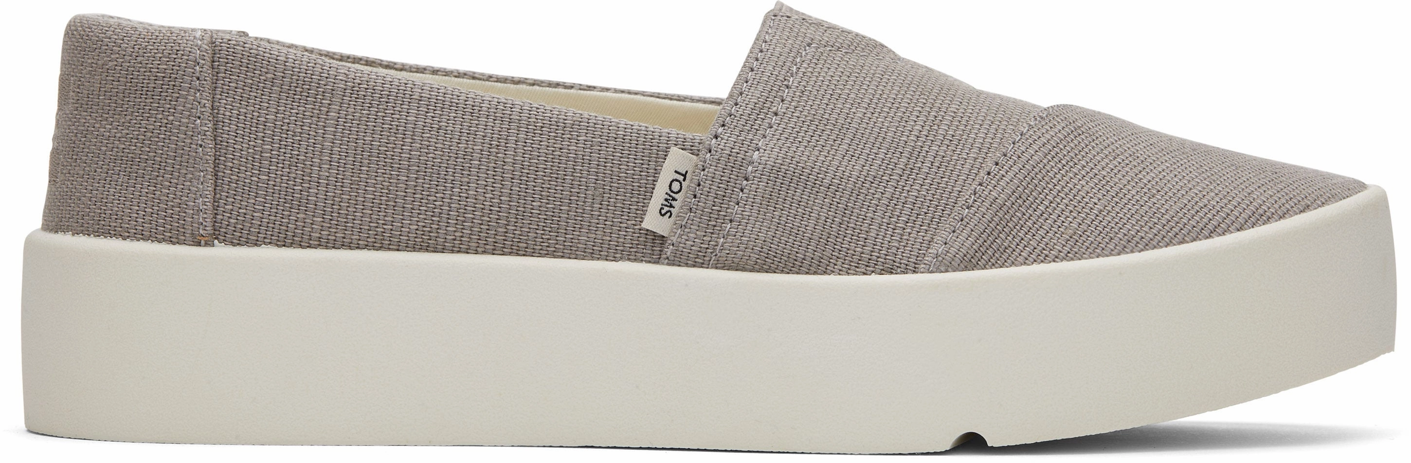 Instant Walk On Step Into Comfort Verona Slip-On Sneaker - Morning Dove Heritage Canvas