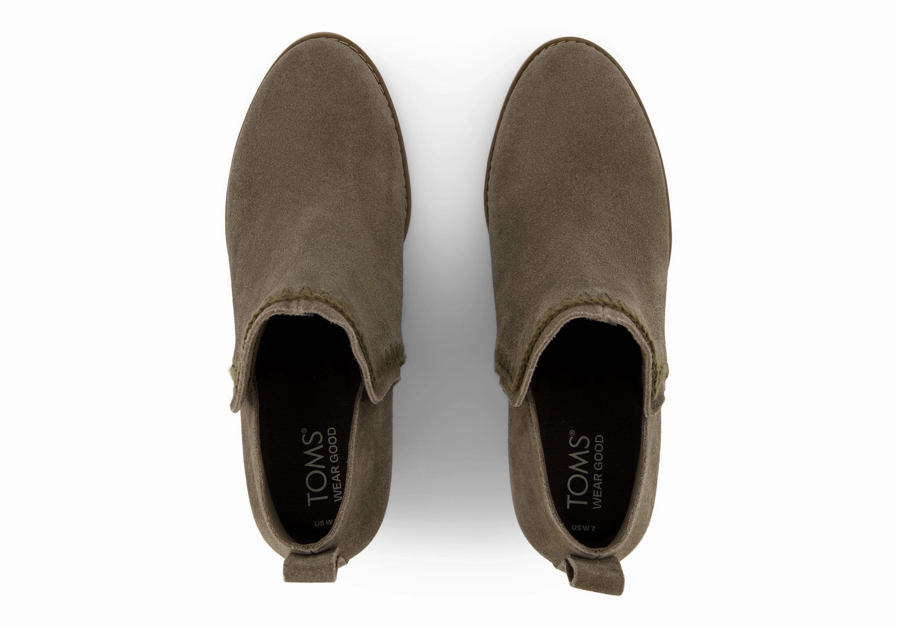 Kaia Ankle Boot - Canteen Suede Comfort Quiet Step