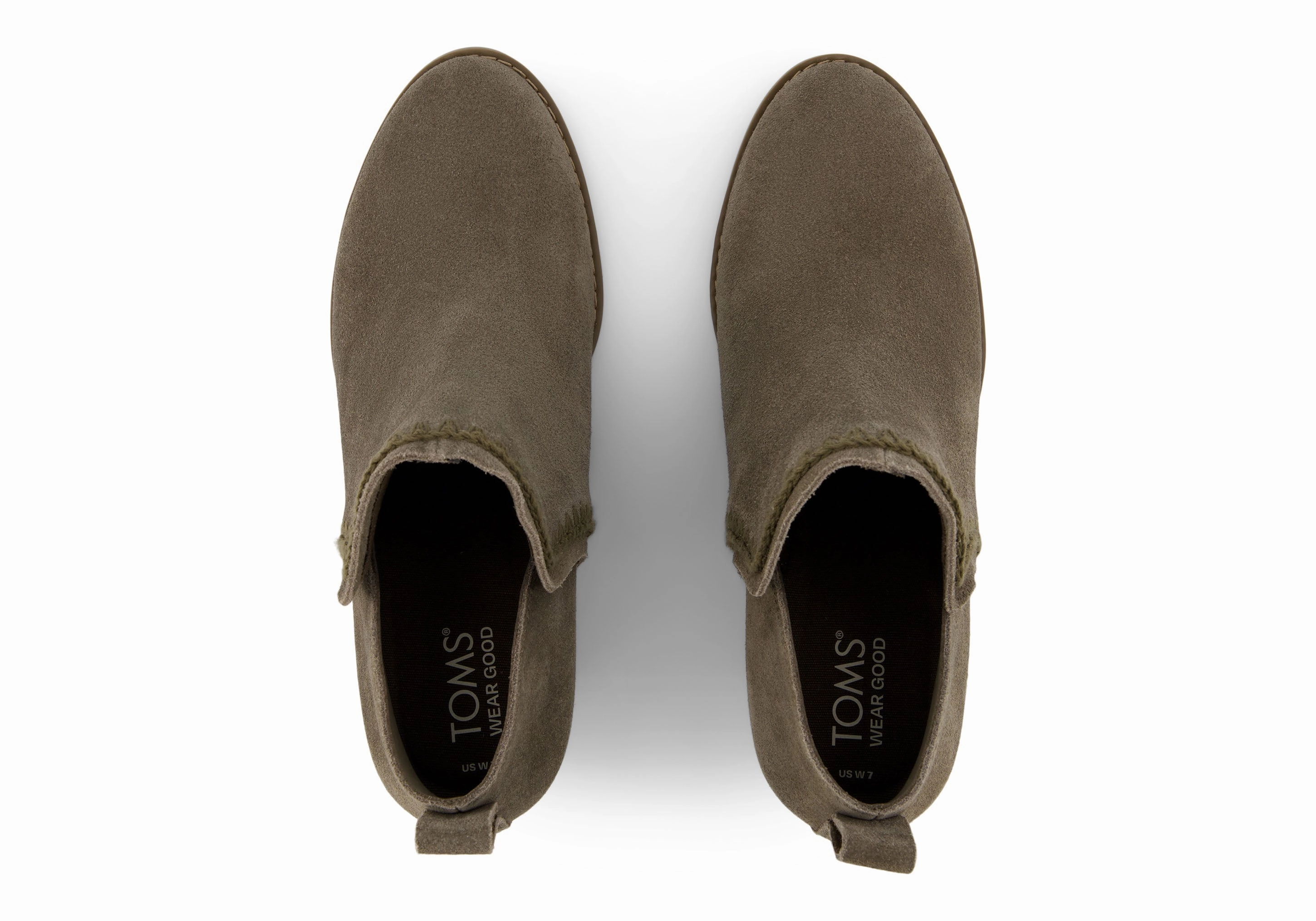 Kaia Ankle Boot - Canteen Suede Comfort Quiet Step