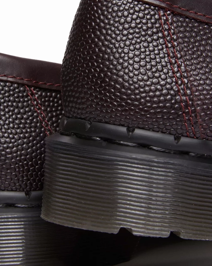 Office Ready Effortless Walk Dr. Martens Adrian Snaffle Oxblood Atlas Pebble Grain leather