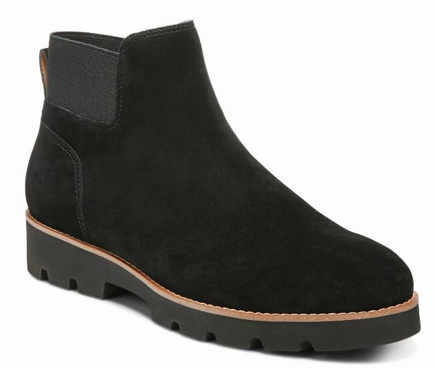 Cozy Interior Vionic Women's Brionie Boot Black Suede