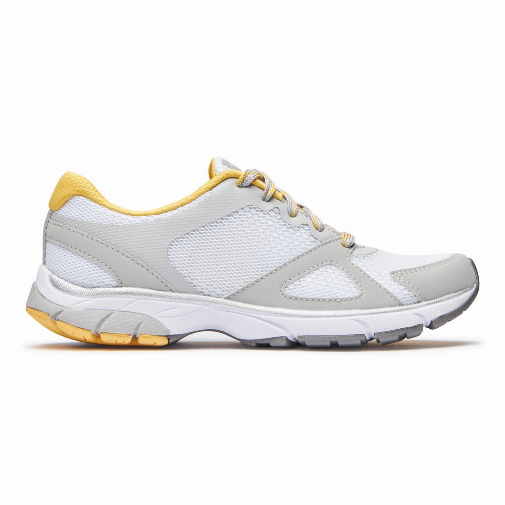 Vionic Women's Tokyo Sneaker White Ventilated Collar Design