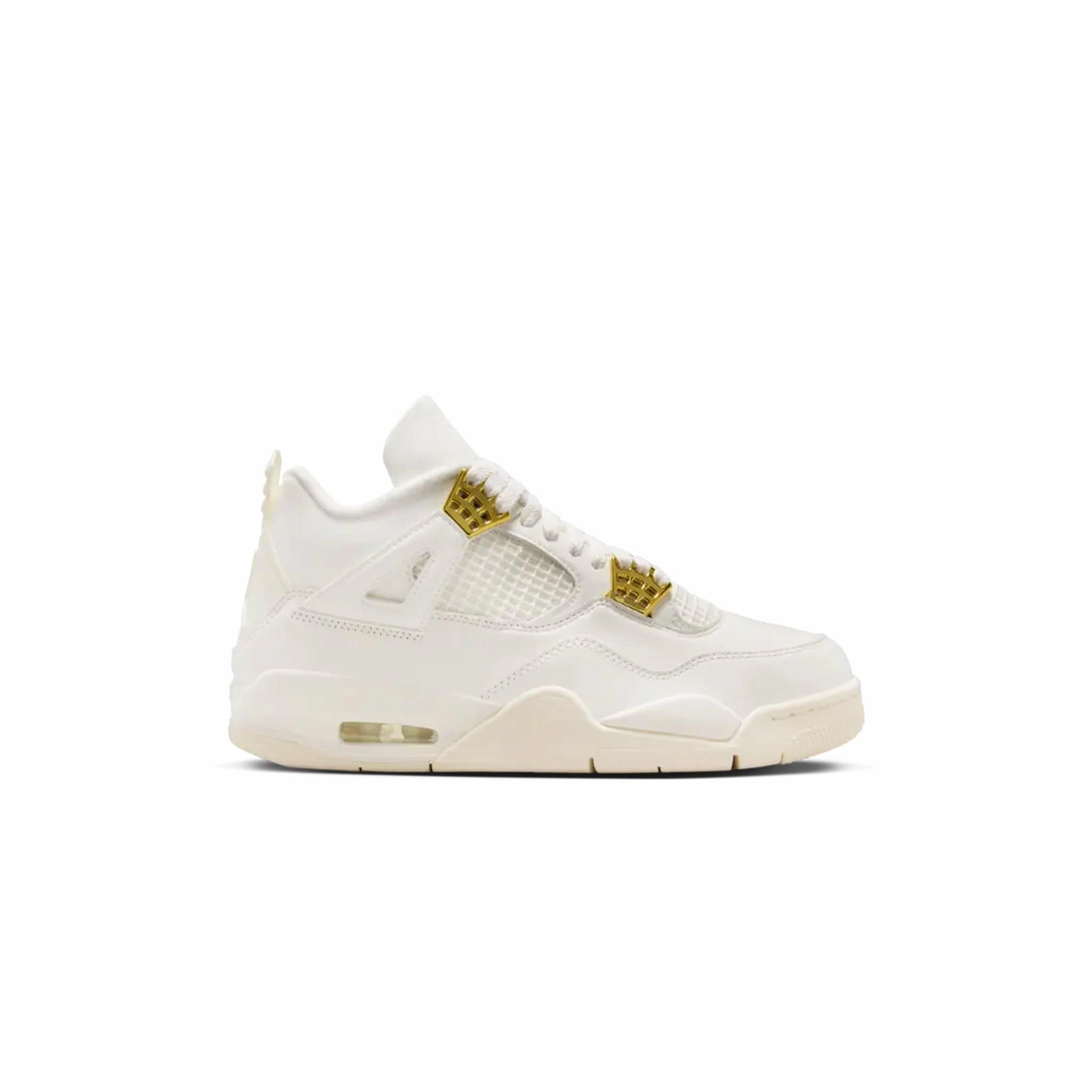 Jordan 4 Retro Metallic Gold (Women's) Durable Build