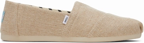 Women's Alpargata Classic - Natural Undyed Canvas Chill Mode Shoes Travel Comfort Step