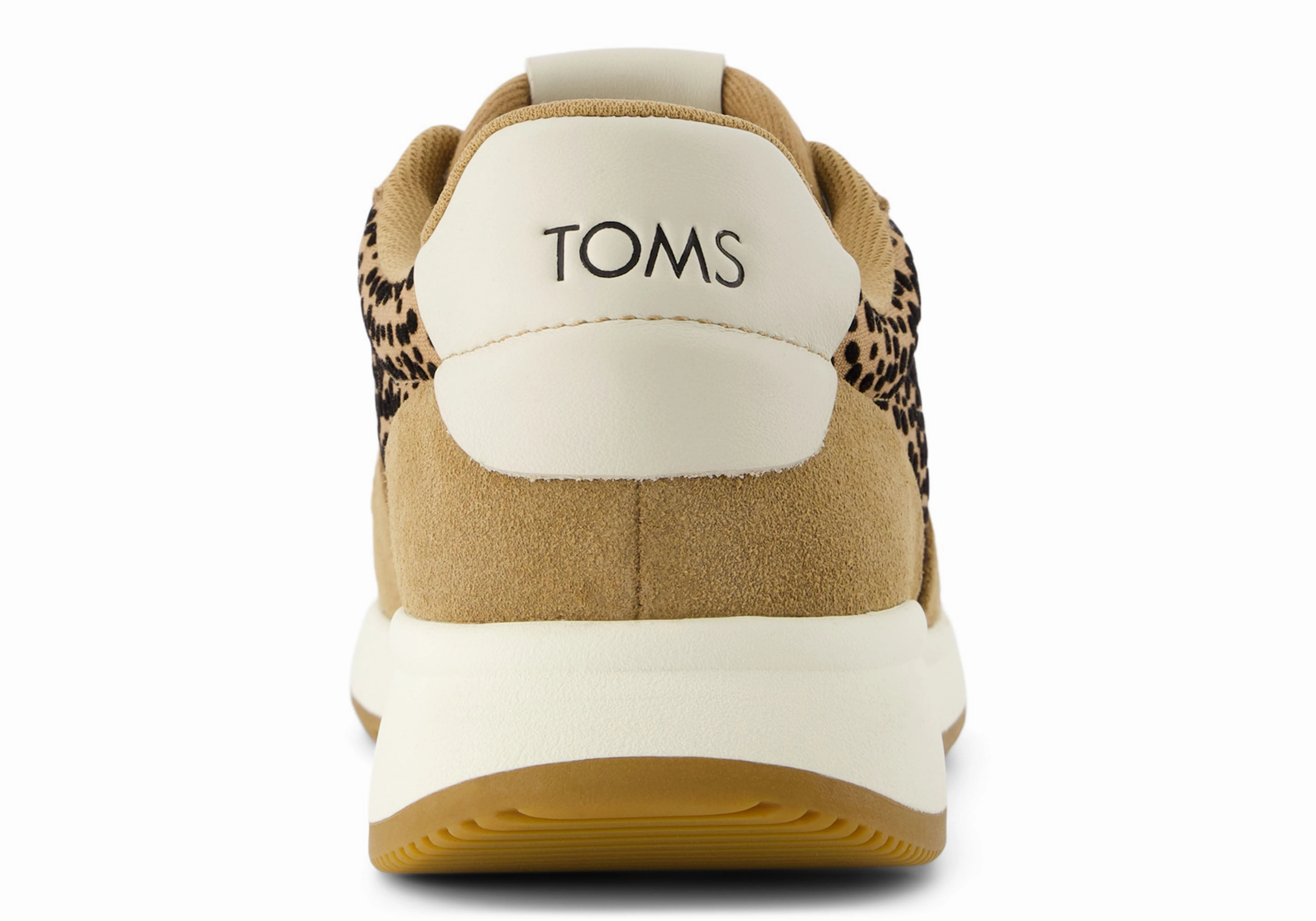 Compression Molded Foam Women's TRVL Lite Retro Sneaker - Toffee/Mini Cheetah