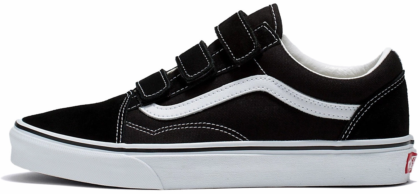 Vans Old Skool Velcro Black Stride Easy Step Free