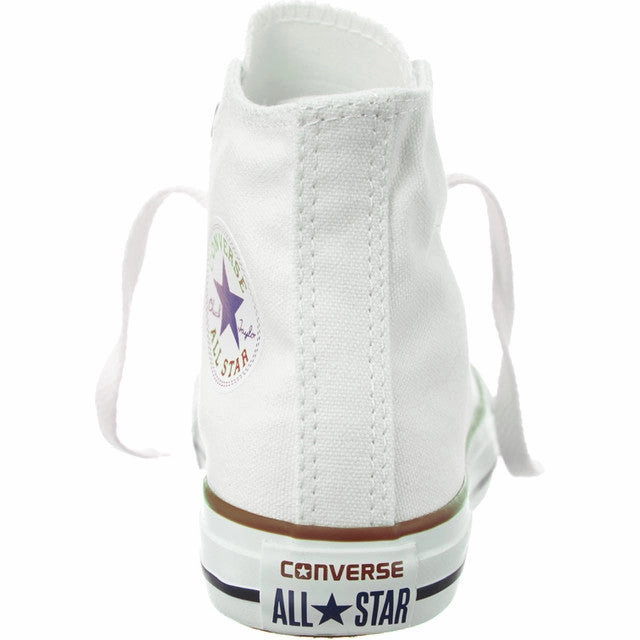 Converse Chuck Taylor All Star Kids Hi Top Optic White Durable outsole Comfortable Wear