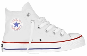 Converse Chuck Taylor All Star Kids Hi Top Optic White Middle - school - sized shoes Kids' formal shoes